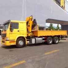 XCMG 8ton Truck Mounted Crane SQ8ZK3Q Truck With Crane For Sale